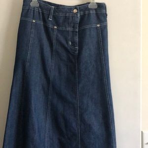 Jean skirt